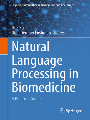 cover image of Natural Language Processing in Biomedicine